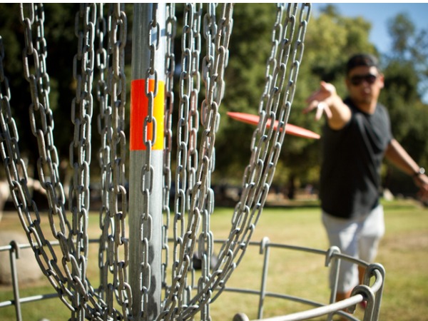 Frisbi golf at Morrell Recovery Ranch